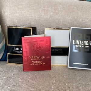 Travel size perfumes